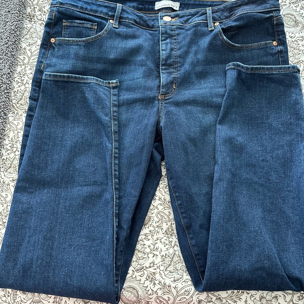 Loft Curvy Skinny Jeans